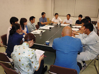 伊予市職労執行委員会での学習会